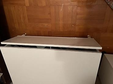 dekorativ panel: Ağ rəngli saxlamalı oturacaq/qutu tipli komod - Minimalist dizayn — 4