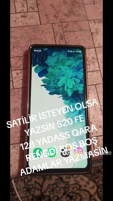 samsung s20 qiymeti: Samsung Galaxy S20 Ultra, 128 GB, rəng - Qara