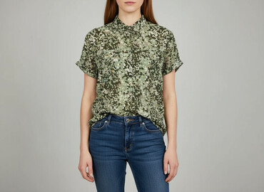 azteckie wzory ubrania: Ocean Club, Women`s shirt, size M