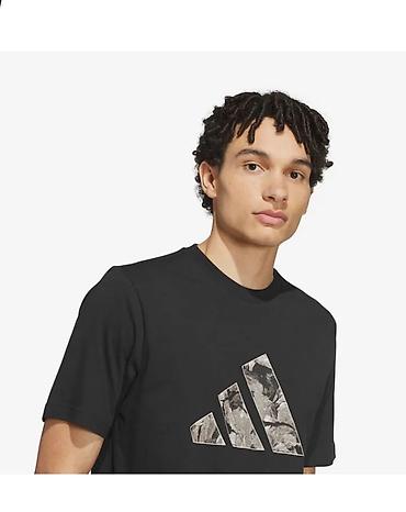 nike tech flece: Мужская футболка, M, Adidas, Новый, цвет - Черный, Платная доставка — 3