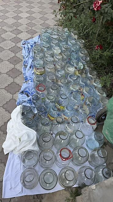 Стеклянные банки для заготовок - Объём: в основном 3 литра, 900мл