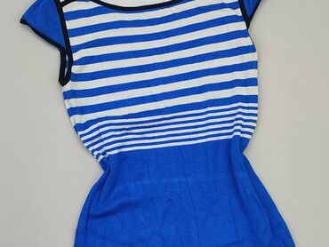 błękitna sukienki midi: Sukienka, L, Carry, stan - Dobry