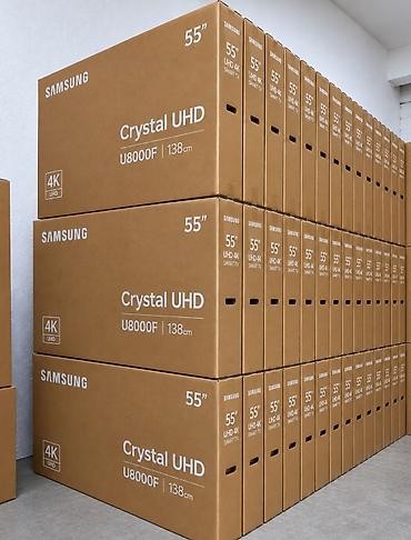 Yeni Televizor Samsung 55" 4K (3840x2160), Rayonlara çatdırılma
