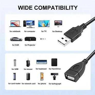 pos racunari: Brzi USB 2.0 produžni kabal 2m T NOVO. OPIS PROIZVODA: Brzi USB 2.0 — 6