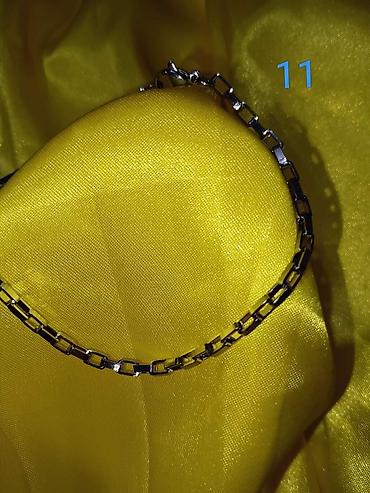 Setovi nakita: Set narukvica – nerđajući čelik, različiti tipovi lanaca - Model 1 — 6