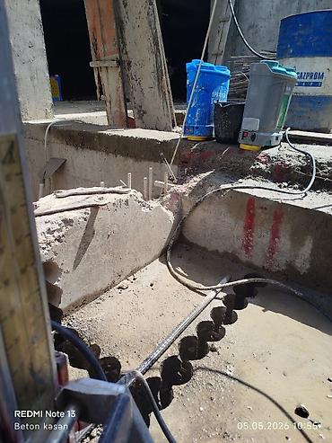 Beton işləri: Salamlar.Azərbaycanin istənilən bölgəsində beton kəsmə beton deşmə — 25