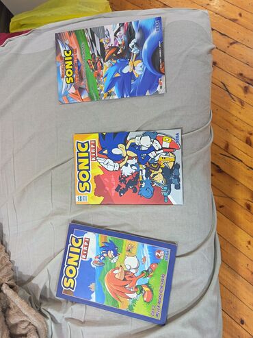qaşıq desti: Sonic temalı komiks və jurnal dəsti - Sega rəsmi nəşrləri, Azərbaycan