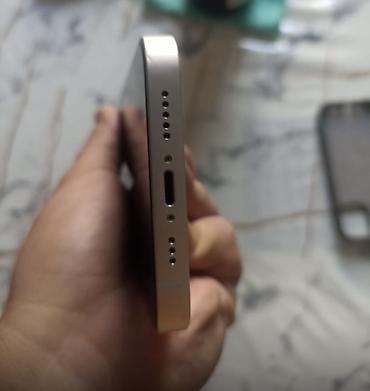 iphone 13 ekrani: IPhone 13, 128 GB, Ağ, Face ID — 5