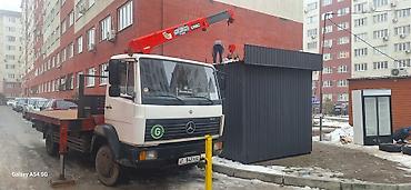 миниск: Услуги манипулятора (кран-борта) - Бортовой грузовик Mercedes-Benz с — 1