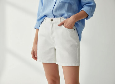 rajstopy i spodenki: Shorts for women, size 2XL (EU 44)