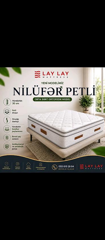 Matraslar: Yeni, Ortopedik matras, İki nəfərlik — 8