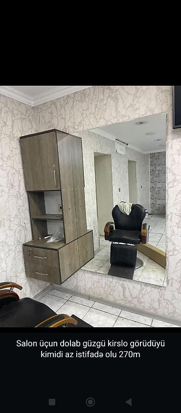 ucuz mebel instagram: 077 613 12 74 Salon üçün mebel dəsti: - Divara bərkidilən böyük güzgü — 1