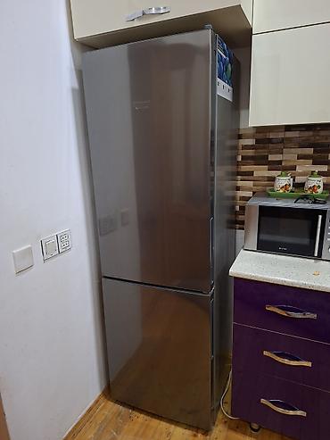 İşlənmiş 2 qapılı Hotpoint Ariston Soyuducu Satılır, rəng - Boz