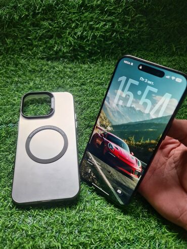 телефоны xiaomi redmi ош: IPhone 15 Pro Max, 256 ГБ, Black Titanium, Каптама, 100 %