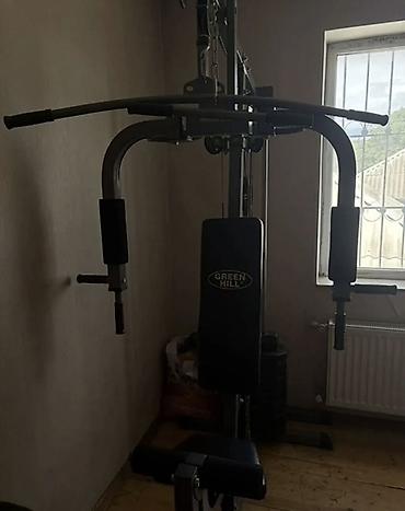 green velosiped: GREEN HILL çoxfunksiyalı ev trenajoru - Tam bədən üçün universal — 1