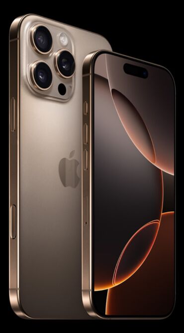 айфон 6 7 8 цена: IPhone 16 Pro, Жаңы, 256 ГБ, Desert Titanium, Куту, Бөлүп төлөө менен, 100 %