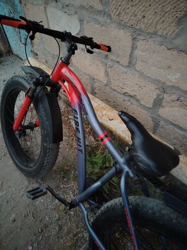 İdman velosipedləri: Fatbike tipli velosiped – Fire Hit - Çərçivə: polad/gücləndirilmiş — 2