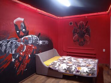 Посуточная аренда квартир: 6 комнат и более, Душевая кабина, Постельное белье, Кондиционер — 3