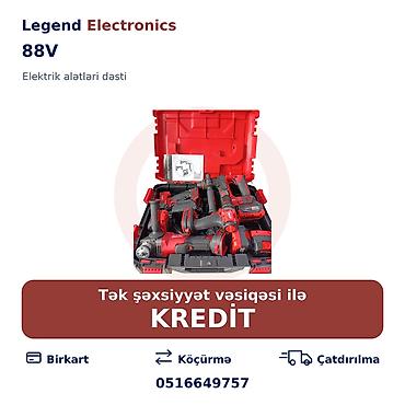 drel dəsti: Elan başlığı: Alətlər dəsti, 88V Alətin tipi: Elektrik alətləri dəsti — 1