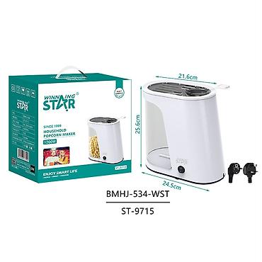 №: 3720 Məhsulun adı: Popkorn hazırlayan cihaz Winning Star ST-9715 lalafo.az -da №: 3720 Məhsulun adı: Popkorn hazırlayan cihaz Winning Star ST-9715