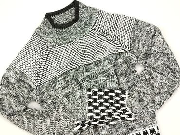 błękitny sweter reserved: Sweter, S, stan - Bardzo dobry