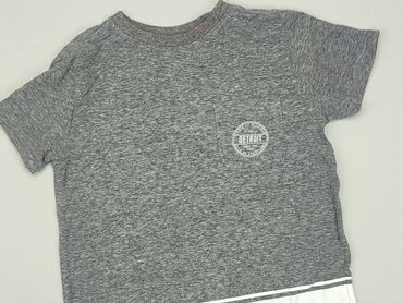 koszulki polo w paski: T-shirt, Rebel, 5-6 years, 110-116 cm, condition - Very good