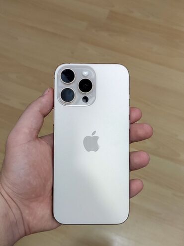 Apple iPhone: IPhone 16 Pro Max, 512 GB, Desert Titanium, Face ID, Zəmanət, Sənədlərlə — 1