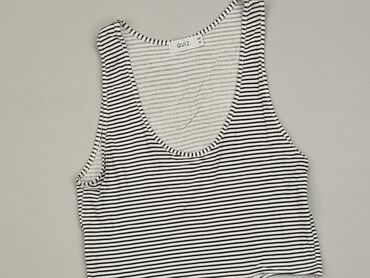 bluzki w biało czarne paski: Top M, stan - Dobry