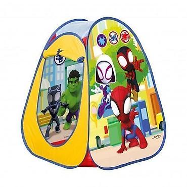 tarabuka za decu: SKLOPIVI ŠATOR SPIDERMAN 721444 Lagani dečiji šator sa motivima — 1
