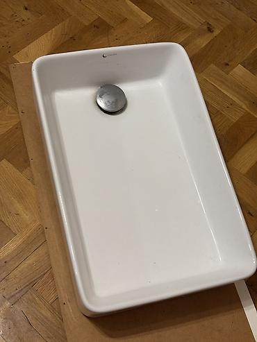 umıvalnik: Çaşka umıvalnik (çanaq) Hamam üçün Keramika Ölçüsü : 50x34 sm en — 3