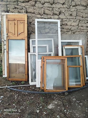 Готовое деревянное окно, Тип окна: Стандартные, Б/у, Без установки, Без рассрочки at lalafo.kg Готовое деревянное окно, Тип окна: Стандартные, Б/у, Без установки, Без рассрочки