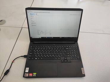 ddr4 2666: Ноутбук, Lenovo, 16 ГБ ОЭТ, AMD Ryzen 7, 15.6 ", Колдонулган, Оюндар үчүн, эс тутум SSD