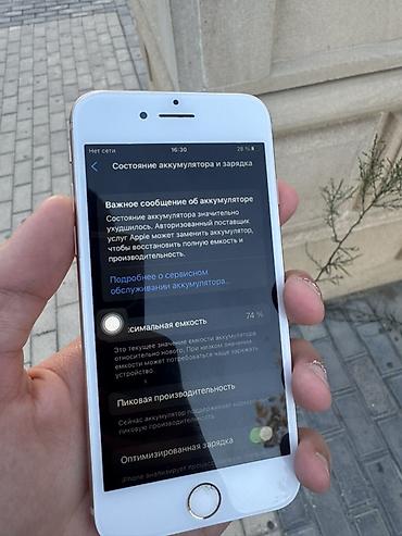 iphone 8 qırıq: IPhone 8, Qızılı, Barmaq izi — 2