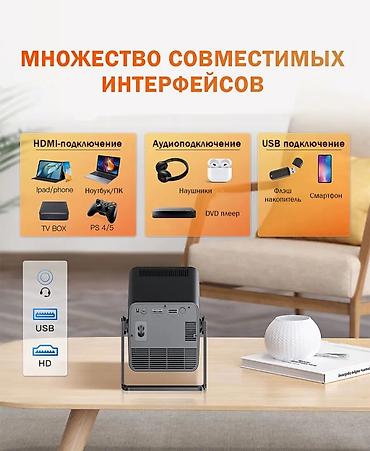 Проекторы: Акция!!! проектор всего за 10000 сом!!!Портативный проектор Xnano — 5