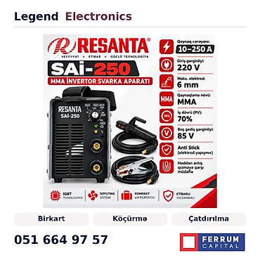 alet: Elan başlığı: Qaynaq aparatı Resanta SAİ-250 metal üçün 220 W Qaynaq — 1