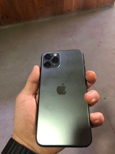 Apple iPhone: IPhone 11 Pro, 64 GB, Matte Midnight Green, Face ID