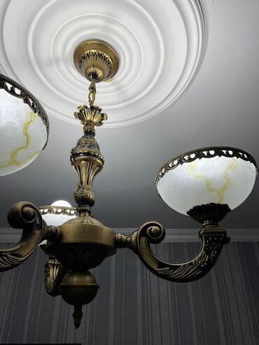 Çilçıraqlar: Çılçıraq, 3 lampa, Metal — 9