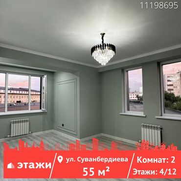 продаю комната гостиный тип: 2 комнаты, 55 м², Индивидуалка, 4 этаж