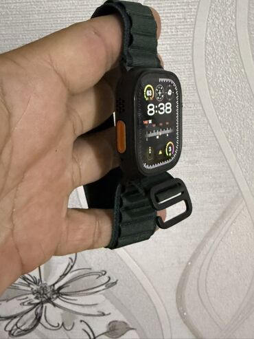 Smart qolbaqlar: Smart saat, Apple, Sensor ekran, rəng - Qara