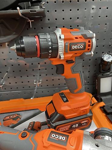 dewalt dcf630: Набор аккумуляторного инструмента DECO: дрель‑шуруповёрт + угловая — 4