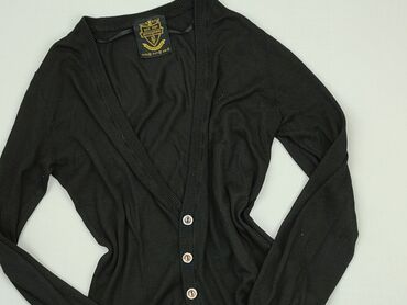 czarne bluzki w serek: Knitwear, M (EU 38), condition - Good