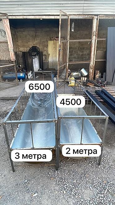 козы козлы: Кормушки для КРС/овец/коз из оцинкованного металла - Длины на выбор — 1