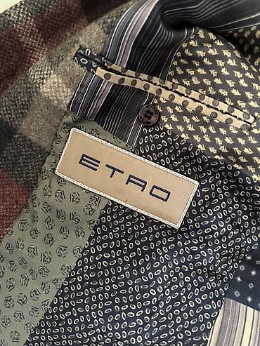 Пальто: Стильное мужское пальто от премиального итальянского бренда ETRO — 4