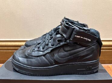 Ayaqqabılar: Nike Air Force Mid Comme Des Garcons Black оригинал size: 42 (42-43)