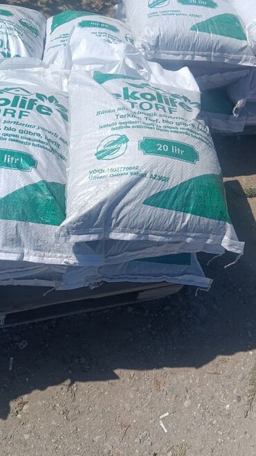 Torf: Torf 250 litrlik balaken torfu ekolayf peyin torpaq şitil qablarda — 6