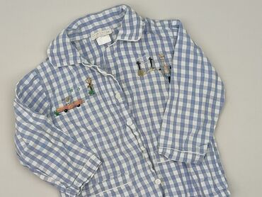 Shirts: Shirt 2-3 years, condition - Good, pattern - Cell, color - Light blue