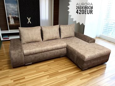 ugaone garniture jela jagodina: Ugaona garnitura "Aurora" je prostran i udoban komad nameštaja