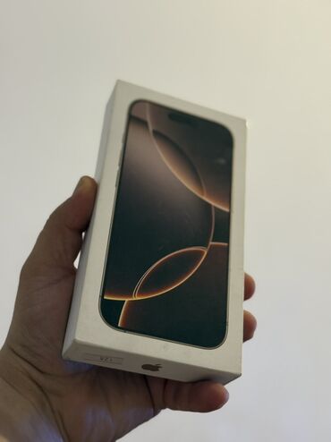 ət çeken: IPhone 16 Pro, 128 ГБ, Desert Titanium