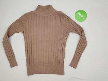 akrylowy sweter: Golf damski, rozmiar S — 2