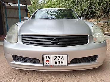 Nissan Skyline: 2003 г., 2.5 л, Автомат, Бензин, Седан at lalafo.kg Nissan Skyline: 2003 г., 2.5 л, Автомат, Бензин, Седан
